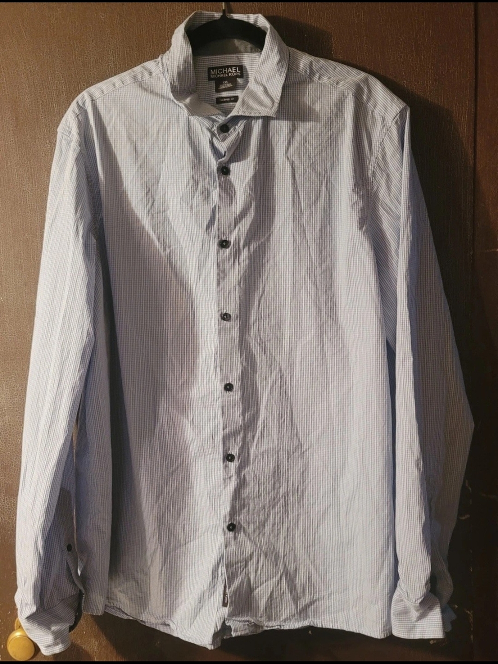 Michael Kors Men’s Pinstripe Dress Shirt 2XL
